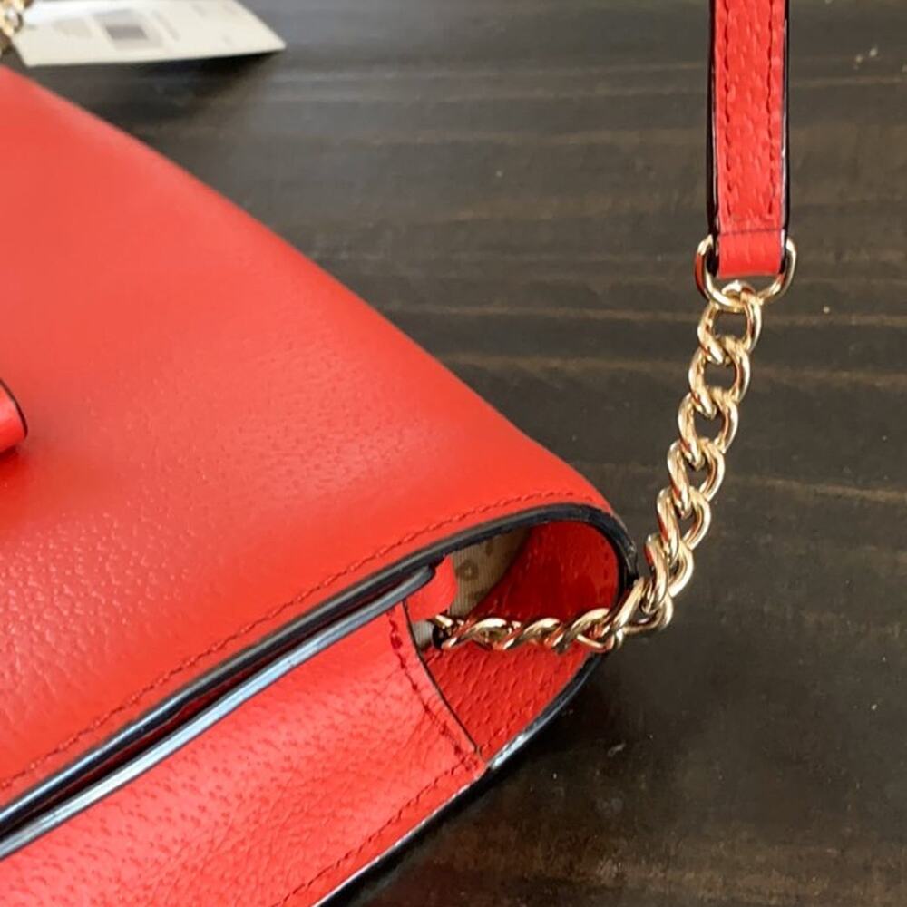 Kate Spade Robinson Street Zambia Leather Red Carpet Crossbody Bag NEW - Picture 12 of 12